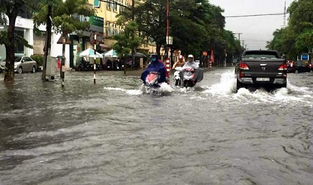 Cảnh báo mưa lớn gây ngập úng khu vực phía Nam 