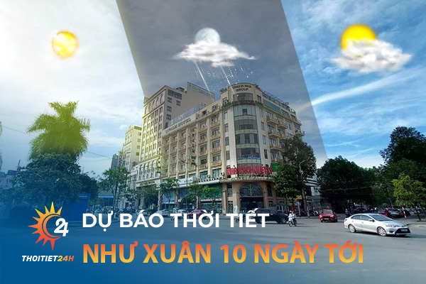 Dự báo thời tiết Như Xuân Thanh Hóa 10 ngày tới