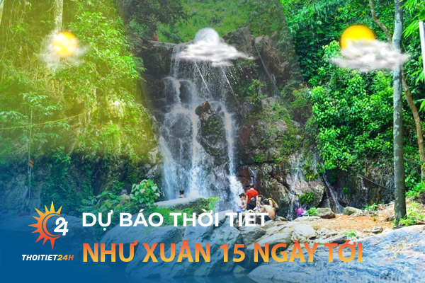 Dự báo thời tiết Như Xuân Thanh Hóa 15 ngày tới