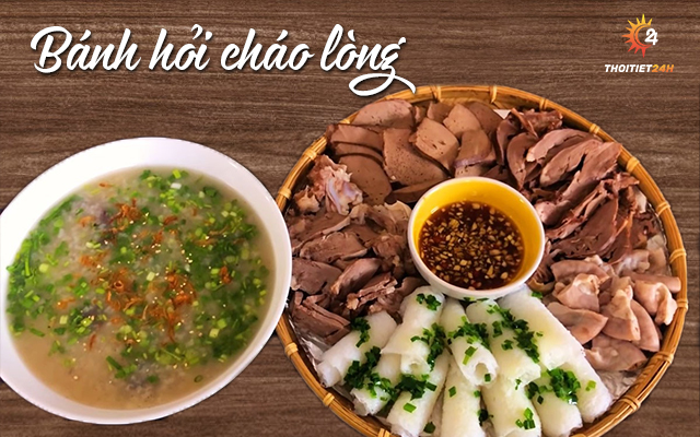 Bánh hỏi cháo lòng đặc sản Quy Nhơn