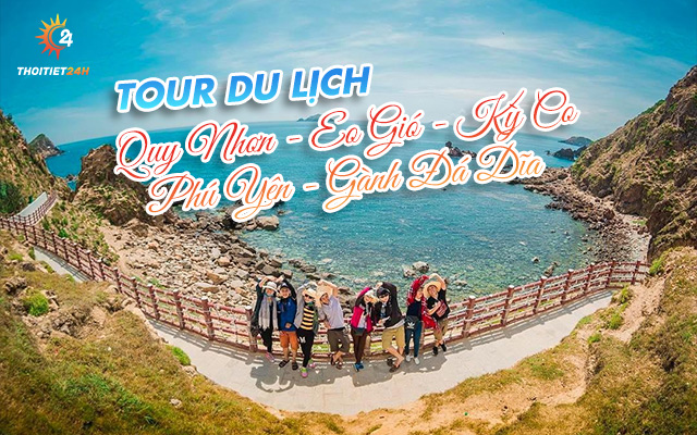 Tour du lịch Quy Nhơn - Eo Gió - Kỳ Co - Phú Yên - Gành Đá Dĩa