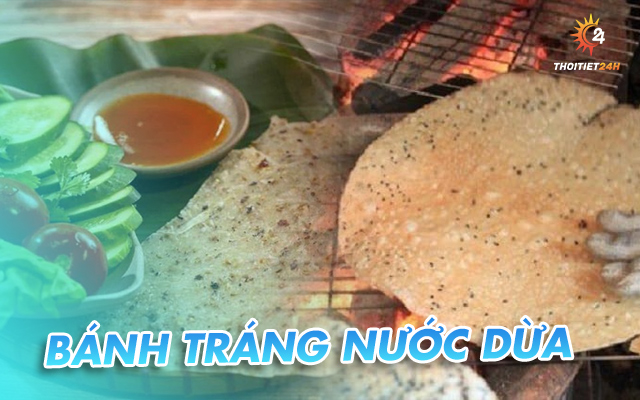 Bánh tráng nước dừa 