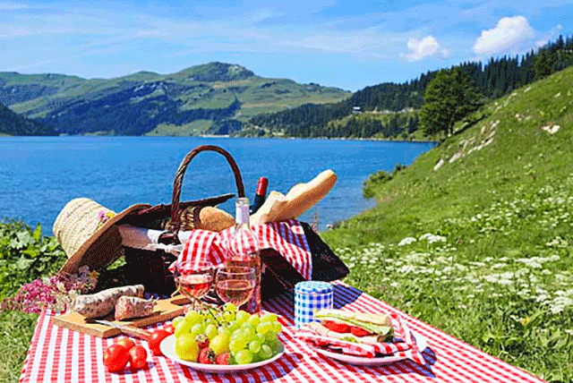 Picnic tại đồi Thiên An