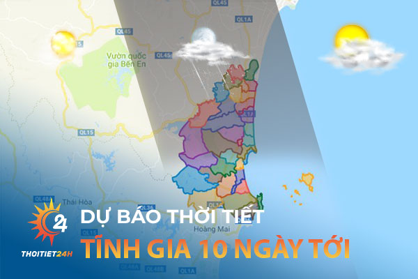 Dự báo thời tiết Tĩnh Gia Thanh Hóa 10 ngày tới