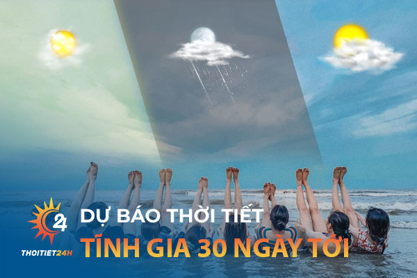 Dự báo thời tiết Tĩnh Gia Thanh Hóa 30 ngày tới