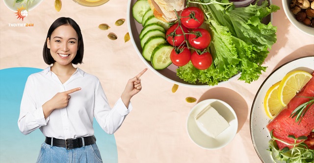 Ăn nhiều trái cây và rau xanh giúp cung cấp vitamin và khoáng chất cho cơ thể