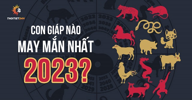  Con giáp nào may mắn nhất 2023? 