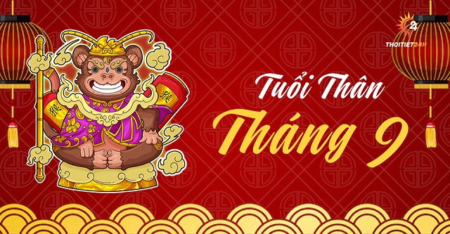 Tử vi tuổi Thân tháng 9 